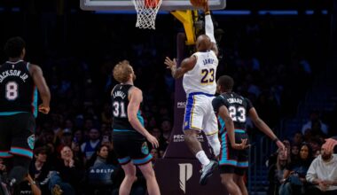 Doncic scores 36, LeBron has 26 and Lakers rally past Grizzlies, 120-114