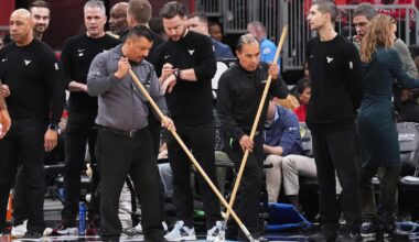 Heat-Bulls game postponed due to moisture making United Center court unplayable
