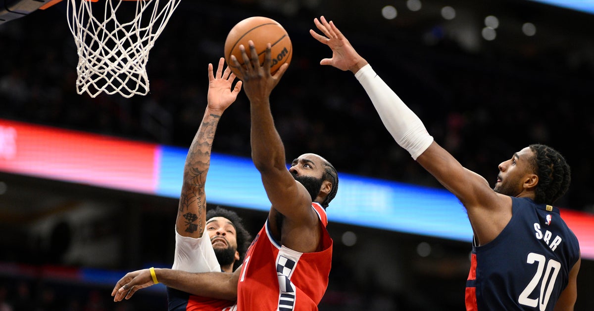 Harden scores 36 as the Clippers hold off the Wizards for their 6th straight win