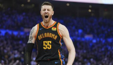 Isaiah Hartenstein returns to OKC Thunder lineup against Timberwolves