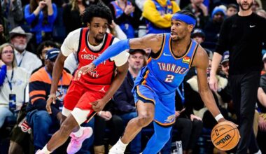 SGA scores 29 and NBA-best Thunder beat Pelicans