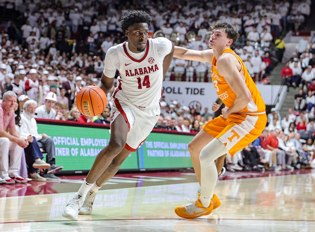 Alabama Basketball Drops Six Spots in Latest AP Top 25 Rankings