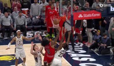 Aaron Nesmith makes go-ahead layup and game-saving block as Pacers rally past Bulls 113-110