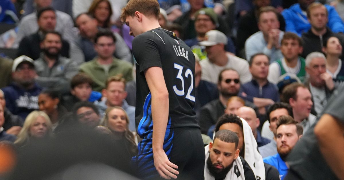 Cooper Flagg sprains an ankle and is ruled out after halftime as Mavs lose to Nuggets :: WRAL.com