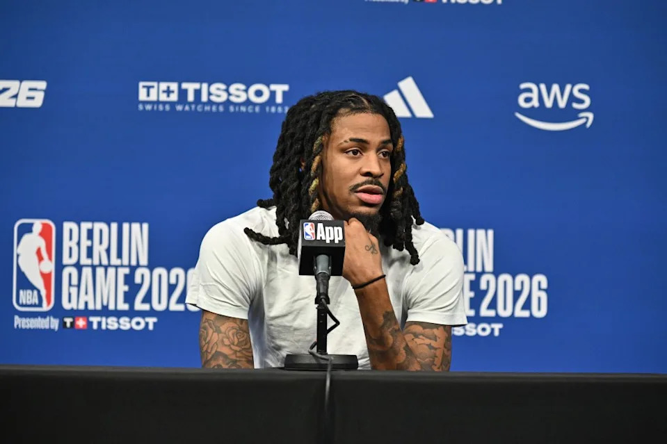 Ja Morant is currently with the Grizzlies for the NBA Berlin Games in Germany. NBAE via Getty Images