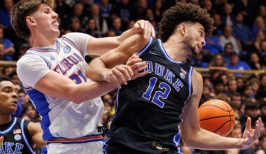 Duke falls out of top five in AP Top 25; UNC stays at 12 :: WRAL.com