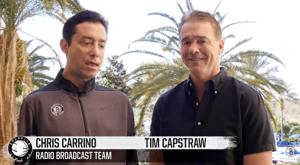 Nets analyst Tim Capstraw celebrates incredible milestone