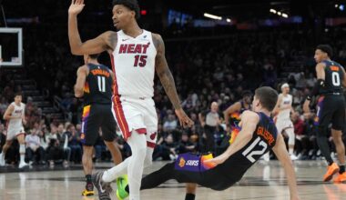 Miami Heat beat Phoenix Suns in short turnaround behind Adebayo's 22 points