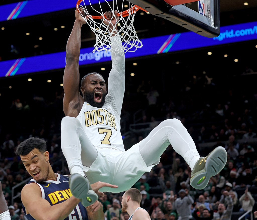 Jaylen Brown makes admission about officiating after Celtics' loss to Nuggets