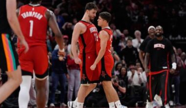 Sengun just misses triple-double and powers Rockets' comeback win over Spurs