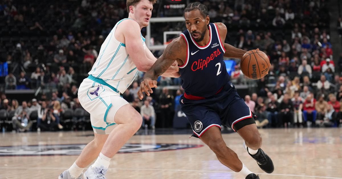Leonard scores 35, Harden moves to 9th place on NBA's scoring list as Clippers beat Hornets 117-109 :: WRAL.com