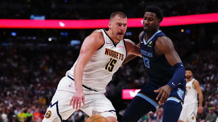 Denver Nuggets Nikola Jokic vs the Memphis Grizzlies