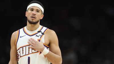 Is Devin Booker alright? Phoenix Suns athlete leaves court midway during clash against Atlanta Hawks