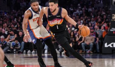 Jalen Brunson-Less Knicks Fall To Suns Again