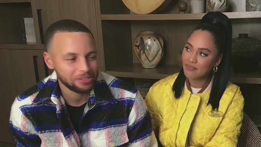 Steph and Ayesha Curry discuss 'About Last Night'