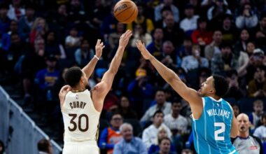 Paul Pierce (L), Jonathan Kuminga (R)