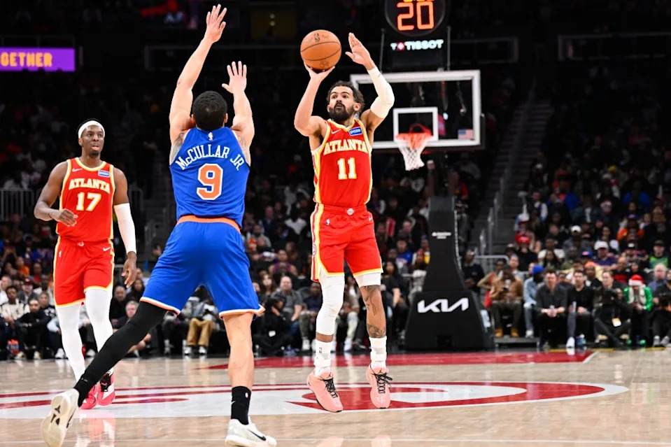 Trae Young was picked by the Atlanta Hawks in 2018. NBAE via Getty Images