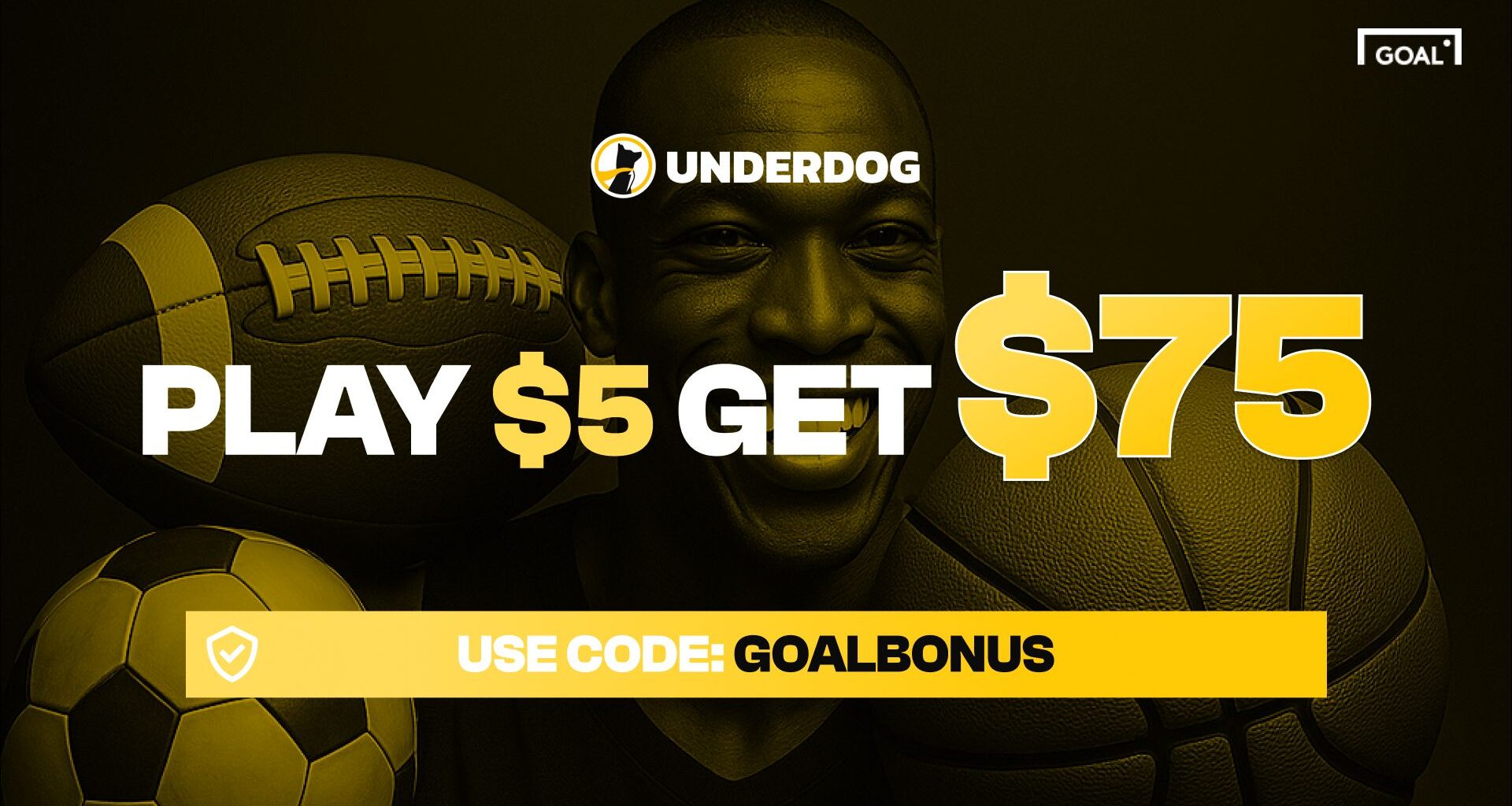 underdog promo code goalbonus