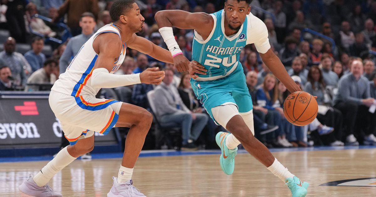 NBA-leading Thunder humbled in 124-97 home loss to struggling Hornets :: WRAL.com