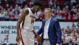 Charles Bediako to play for Alabama vs. Tennessee on Saturday: Nate Oats says 'system's clearly broken'