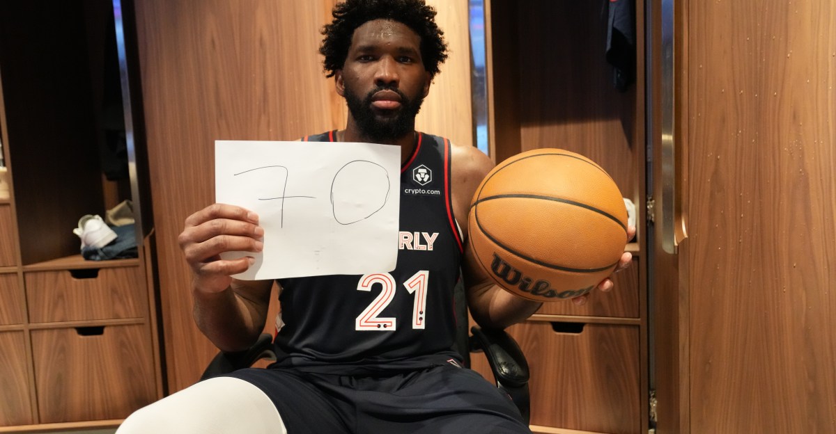 Two years ago: Embiid scores 70 points against Spurs