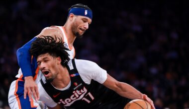 Portland Trail Blazers Host Jalen Brunson, New York Knicks