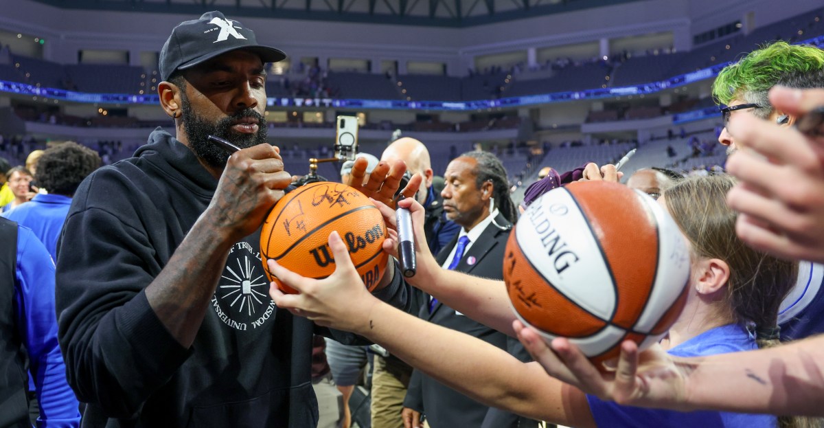 Kyrie Irving urges youth to use basketball as a better vehicle
