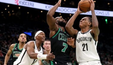 Boston Celtics (27-16) at Brooklyn Nets (12-30) Game #44 1/23/26
