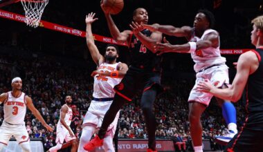 Can the Raptors snap their 10-game losing streak against the Knicks?