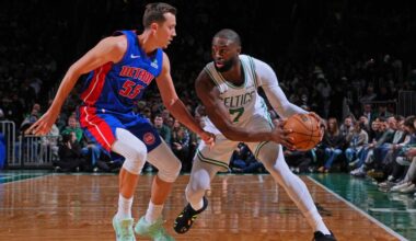 Boston Celtics (26-15) at Detroit Pistons (30-10) Game #42 1/19/26