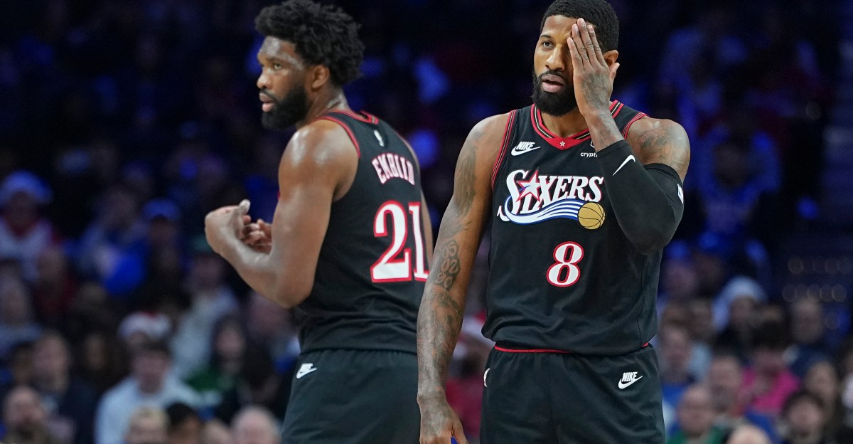 Joel Embiid and Paul George out against Charlotte