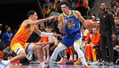 Curry leads Warriors’ three-point barrage in win over Hornets