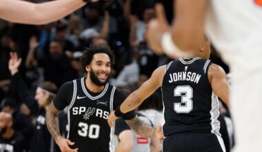 Spurs ring in the New Year with dramatic comeback win over Knicks