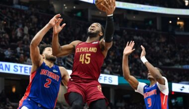 Player Grades: Cavs vs Pistons - Donovan Mitchell scores 30 points in loss