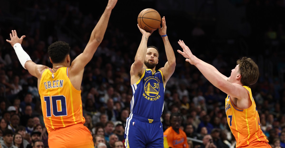 Warriors’ win over Hornets, 132-125, in Steph Curry’s homecoming