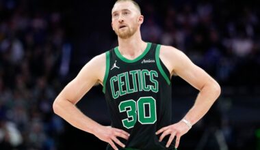 Same jersey, different job: Sam Hauser