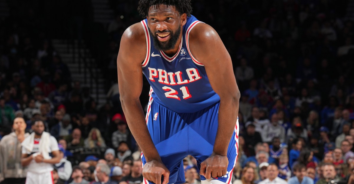 Joel Embiid listed questionable for Sunday in Toronto