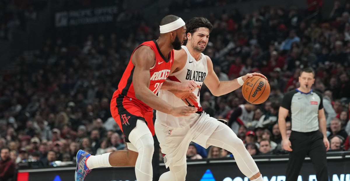 Defense, Deni Propel Portland to Victory over Rockets