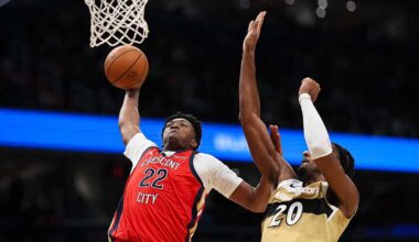 Murphy scores 35, Queen has triple-double as Pelicans snap 9-game skid with 128-107 win over Wizards