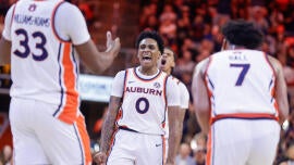 Auburn pounds Arkansas, picks up first SEC win in John Calipari's second-biggest loss as Razorbacks coach