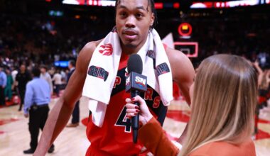 Shorthanded Toronto Raptors pull out thrilling overtime victory