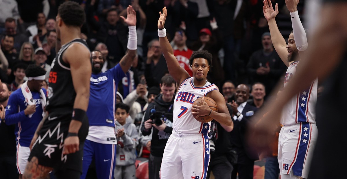 Kyle Lowry earns hero’s praise from Toronto and from teammate Tyrese Maxey