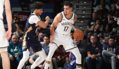 Despite rookie heroics, Nets drop back-and-forth battle vs Pelicans