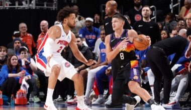 The Devin Booker-less Suns fight, but fall late to the Detroit Pistons, 108-105
