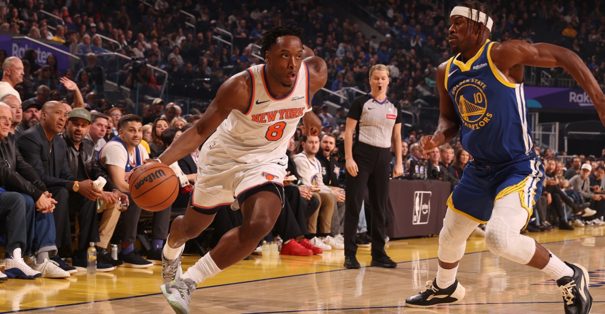 Warriors 126, Knicks 113: On E in Cali.