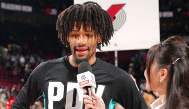 Portland Trail Blazers’ Shaedon Sharpe Turns Up the Scoring, Efficiency