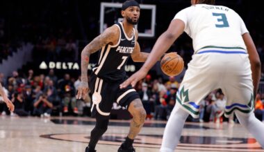 Hawks brick threes early, brick final shot in daytime defeat, 112-110