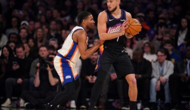 Game Recap: Devin Booker, Suns take control late, beat the Knicks 106-99