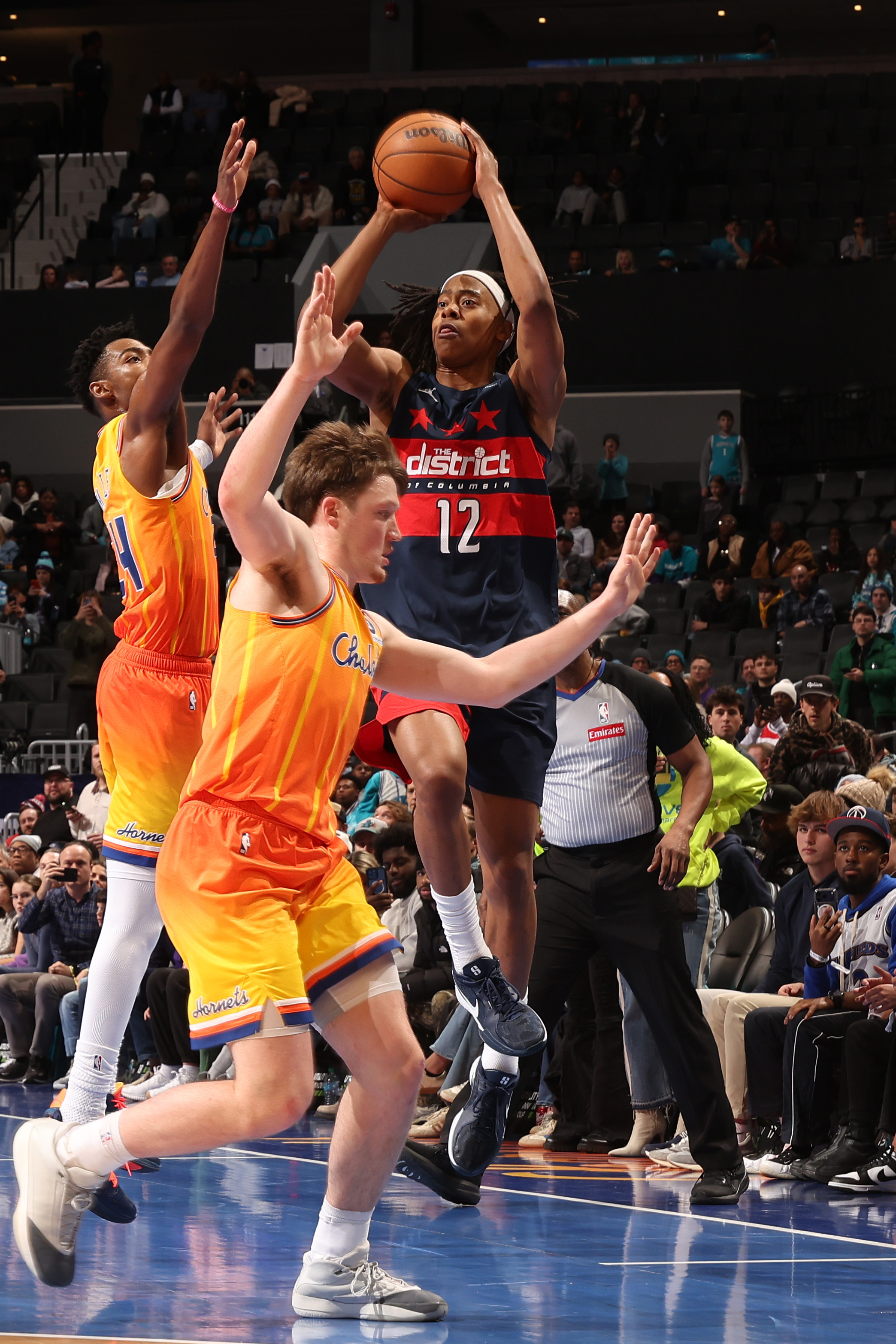 Wait a minute, Wizards guard Tre Johnson is generating basketball gravity.
