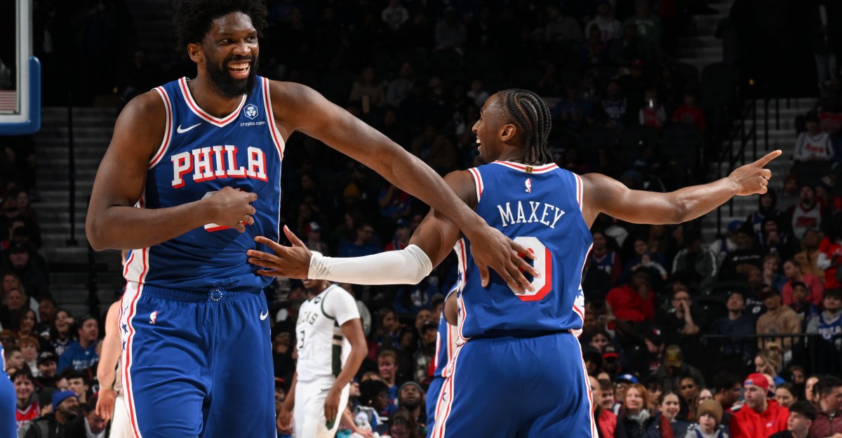 Sixers’ offense hums as they win 25th game vs. Giannis-less Bucks